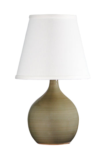 House of Troy Scatchard 13.5" Mini Accent Lamp in Celadon