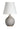 Gray Gloss Scatchard 13.5" Stoneware Mini Accent Lamp – House of Troy studio photo
