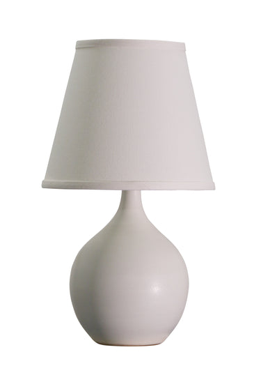 House of Troy Scatchard 13.5" Mini Accent Lamp in White Matte