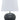 Black Matte Scatchard 17" Stoneware Table Lamp – House of Troy studio photo