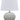 House of Troy Scatchard 17" Stoneware Table Lamp in Gray Gloss GS600-GG