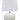 House of Troy Scatchard 17" Stoneware Table Lamp in White Matte GS600-WM