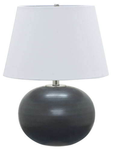 House of Troy Scatchard 22" Stoneware Table Lamps in Black Matte