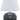 Black Matte Scatchard 22" Stoneware Table Lamp, Style GS700 – House of Troy studio photo