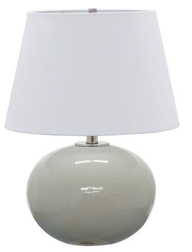 House of Troy Scatchard 22" Stoneware Table Lamps in Gray Gloss