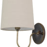 House of Troy Scatchard Wall Swings in Brown Gloss