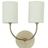 House of Troy Scatchard Double Wall Swings in AB & Oatmeal