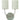 House of Troy Scatchard Double Wall Swings in SN & Gray Gloss
