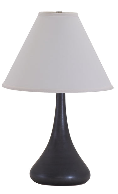House of Troy Scatchard 23" Stoneware Table Lamps in Black Matte