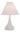 White Matte Scatchard 23" Stoneware Table Lamp – House of Troy studio photo
