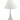 White Matte Scatchard 26" Stoneware Table Lamp, Style GS801 – House of Troy studio photo