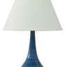 Blue Gloss Scatchard 19" Stoneware Table Lamp – House of Troy studio photo