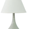 House of Troy Scatchard 19" Stoneware Table Lamps in Gray Gloss
