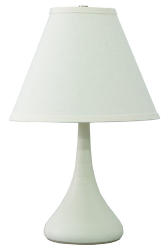House of Troy Scatchard 19" Stoneware Table Lamps in White Matte