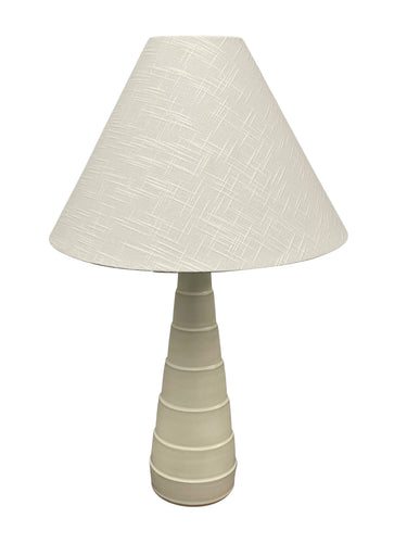 House of Troy Scatchard 26.5" Stoneware Accent Lamp in White Matte