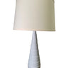 House of Troy Scatchard 26.5" Stoneware Accent Lamp in White Matte
