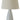 Decorated White Scatchard 25.5" Stoneware Table Lamp – House of Troy studio photo