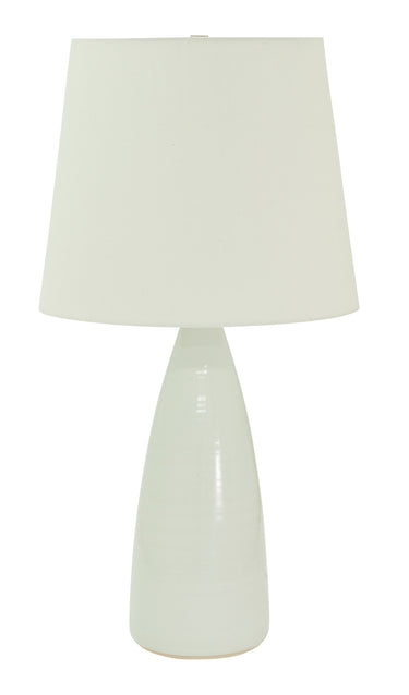 House of Troy Scatchard 25.5" Stoneware Table Lamps in White Gloss