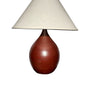 House of Troy Scatchard 27" Stoneware Table Lamps in Iron Red