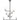 Gambit Nightshade Black Pendant Light with Clear Globe Shades, Modern Living Room Fixture