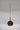 Penta Glo Medium pendant in bronze glass, switched off