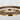 Natural brass chandelier with weathered oak outer ring and dimmable LED light for modern ceiling décor