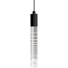 Blackjack Lighting Gradient Pipe pendant for commercial hospitality spaces in Matte Black