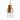Handmade natural clay pendant lamp with clear glass diffuser for home lighting