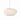 Hand-assembled Graypants Madison white finish cardboard light fixture