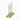 Graypants Wick portable light with plated aluminum finish