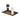 Black steel charging mat for Guy Portable Table Lamps by Koncept