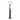 Nova of California Half Moon Floor Lamp Night Light Charcoal Gray Etruscan Gold Linen Shade
