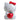 Hello Kitty Apple by Leblon Delienne, White & Red colorway, 26 cm