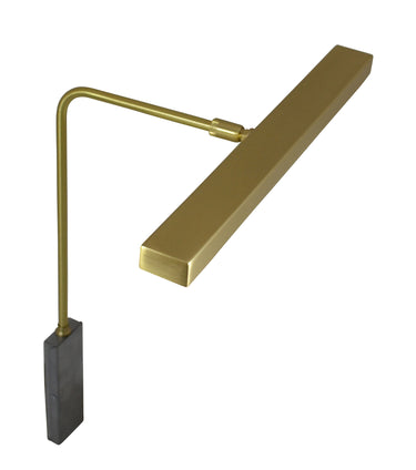 House of Troy Horizon 12" LED Plug-In Picture Lights in Satin Brass