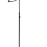 House of Troy Hyde Park Floor Lamps Oil Rubbed Bronze w/Black Parchment Shade