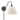 House of Troy Hyde Park Wall Swings Oil Rubbed Bronze w/White Linen Shade