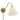 House of Troy Hyde Park Wall Swings Weathered Brass w/White Linen Shade