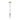 Small dimmable LED hanging light with hand-blown glass for residential and commercial interiors