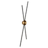 Modern black and brass wall sconce
- HA05084