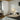Nova of California Internal Table Lamp Chrome White Linen Shade