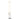 Nova of California Internal Floor Lamp Chrome White Linen Shade
