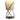 Nova of California Internal Table Lamp Chrome White Linen Shade