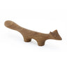 Antonio Vitali Wooden Fox Figure, IC Design – view 1