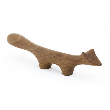 Antonio Vitali Wooden Fox Figure, IC Design – view 1