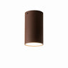 Dutch Design Steel Ceiling Light - Rust Tube