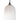 Adjustable length LED pendant for dining rooms, inspired by ancient Doric columns in solid white finish.