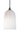 Adjustable length LED pendant for dining rooms, inspired by ancient Doric columns in solid white finish.
