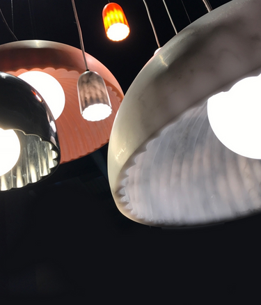 Innermost Doric 60 adjustable hanging lamp, showcasing its versatility for various ceiling heights in residential or commercial settings.