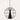 Contemporary black LED ceiling lamp suitable for modern bedrooms