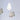 Bar counter lighting with minimalist plaster pendant light shade